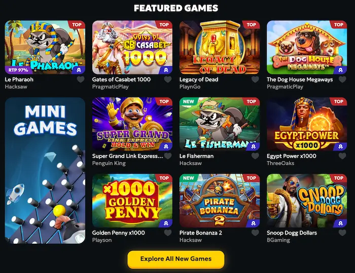 Casabet Casino games